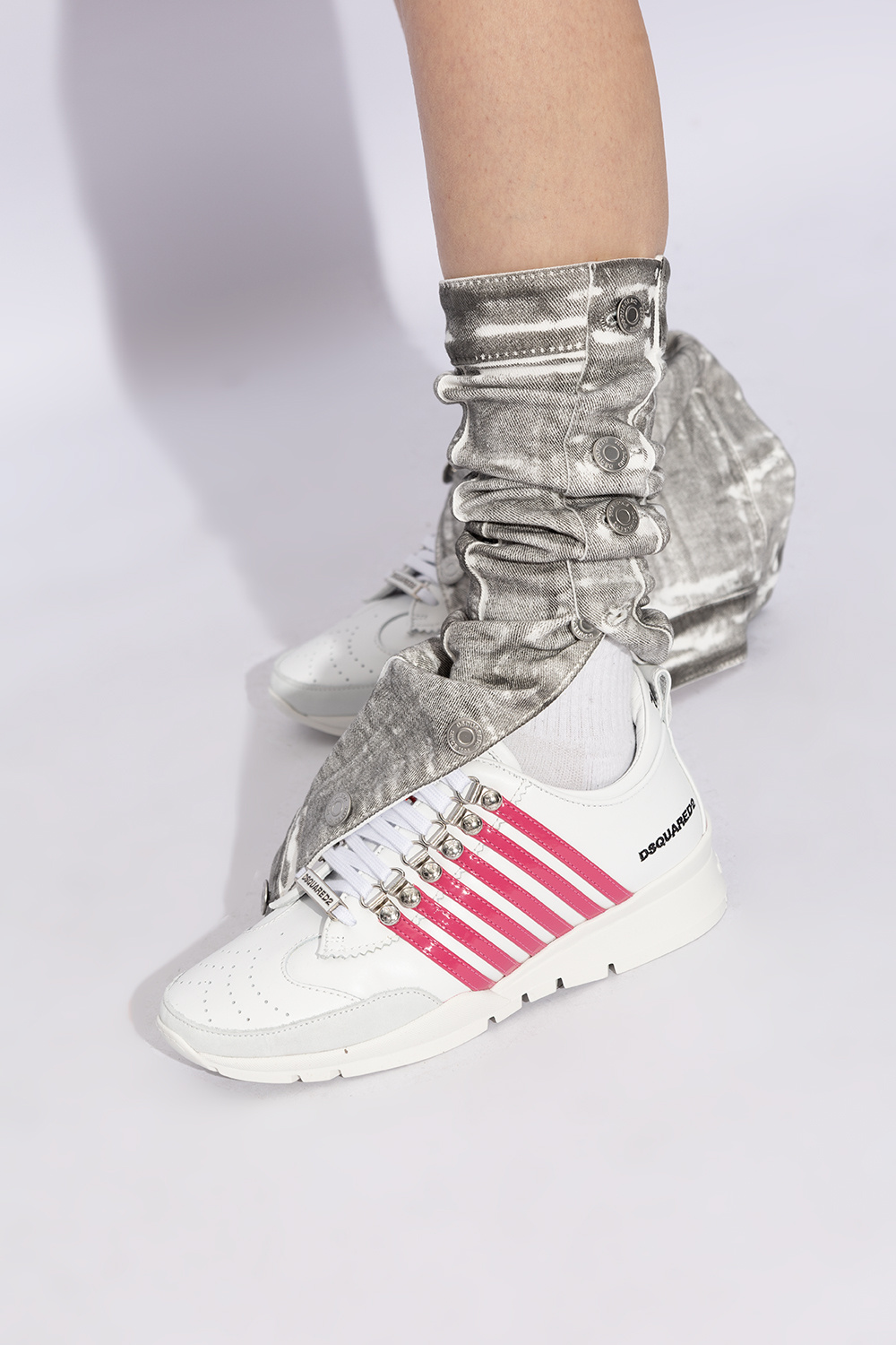 Dsquared sneakers roze best sale